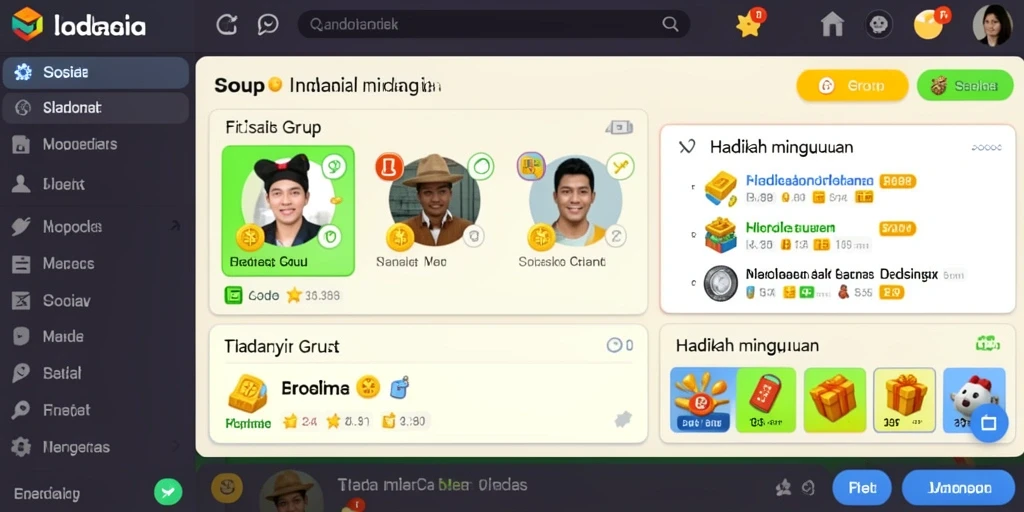 Tangkapan layar ketiga menampilkan aksi seru dalam mode multiplayer.