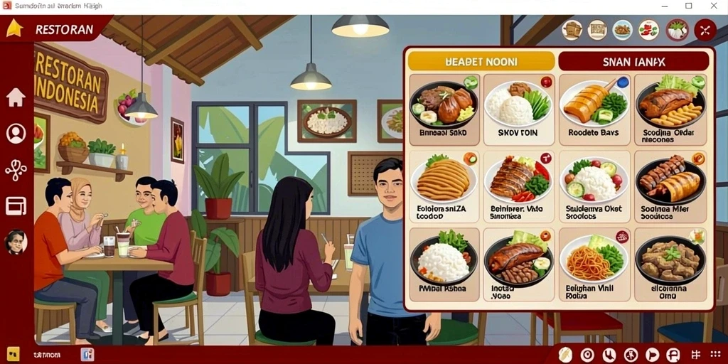 Peta luas yang menantang, siap dijelajahi oleh pemain.