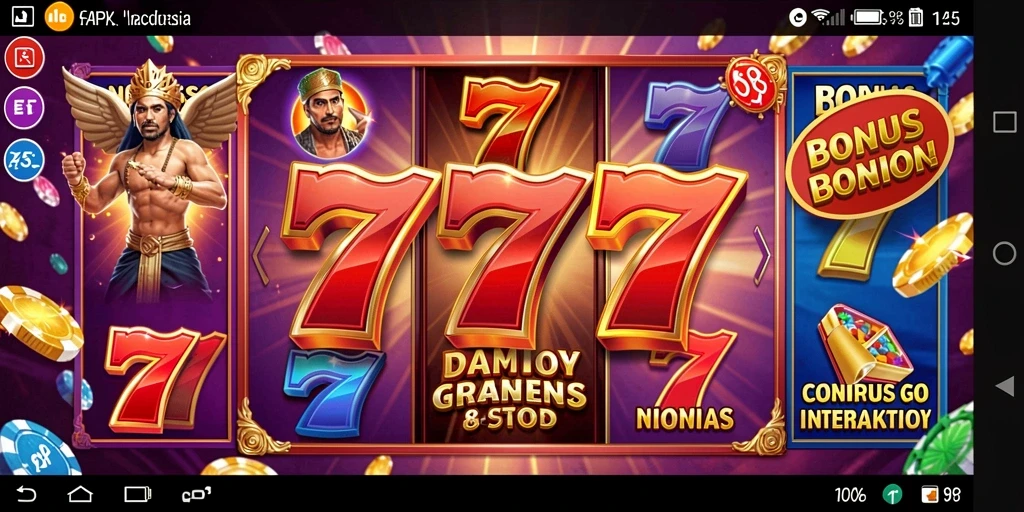 Tampilan gameplay yang kaya dan menggugah semangat.