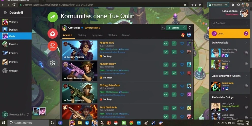 Screenshot menampilkan suasana permainan yang penuh aksi dan petualangan.