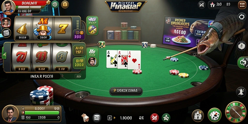 Fitur live casino untuk pengalaman yang lebih interaktif.
